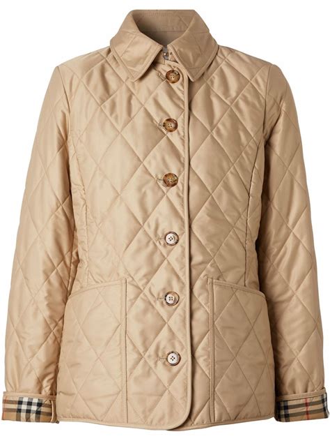 burberry quilted ladies jacket|burberry quilted jacket outlet.